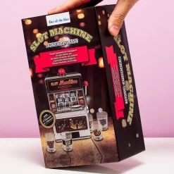 Gokautomaat drankspel met shotglaasjes