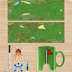 Golf mok en onderzetters
