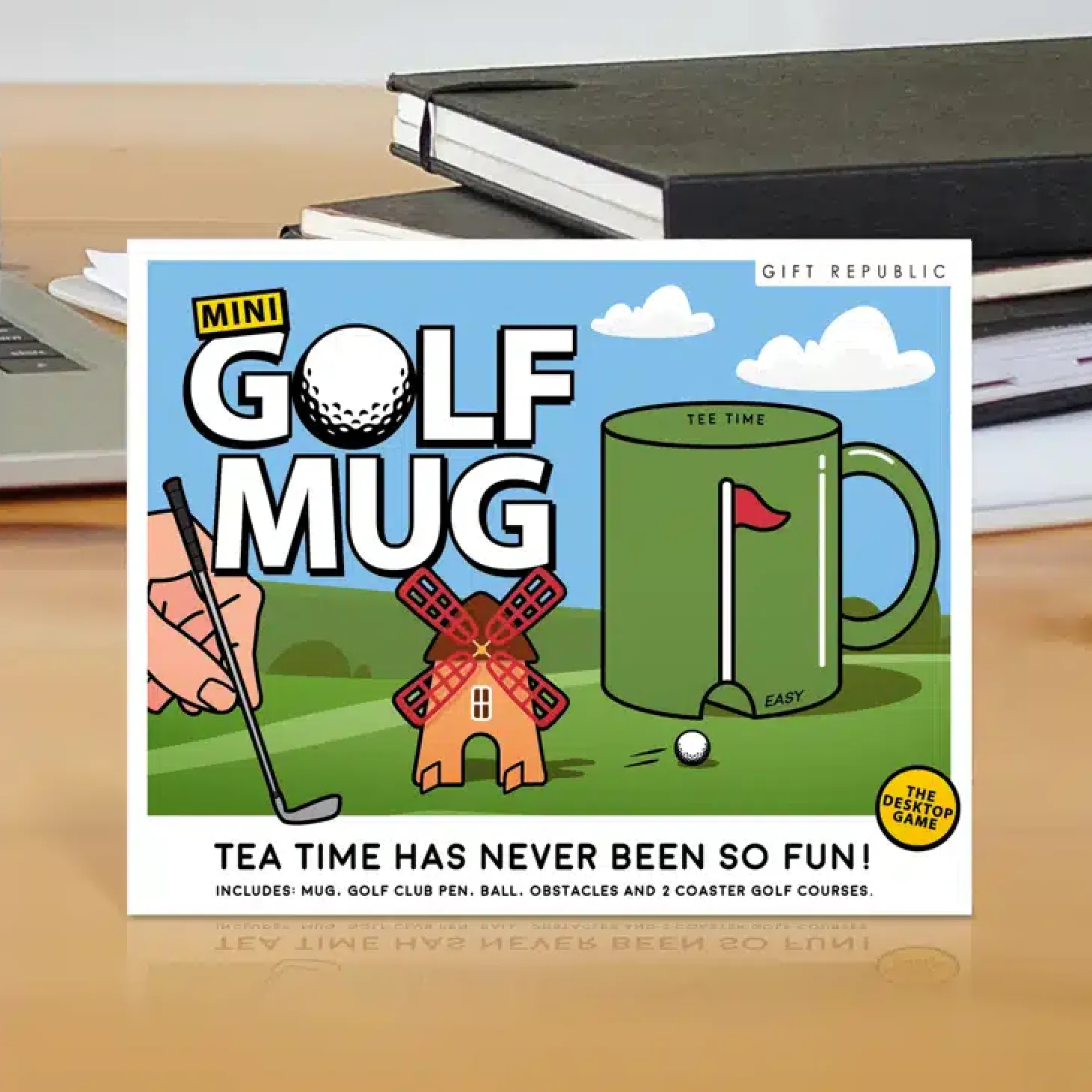 Golf mok en onderzetters