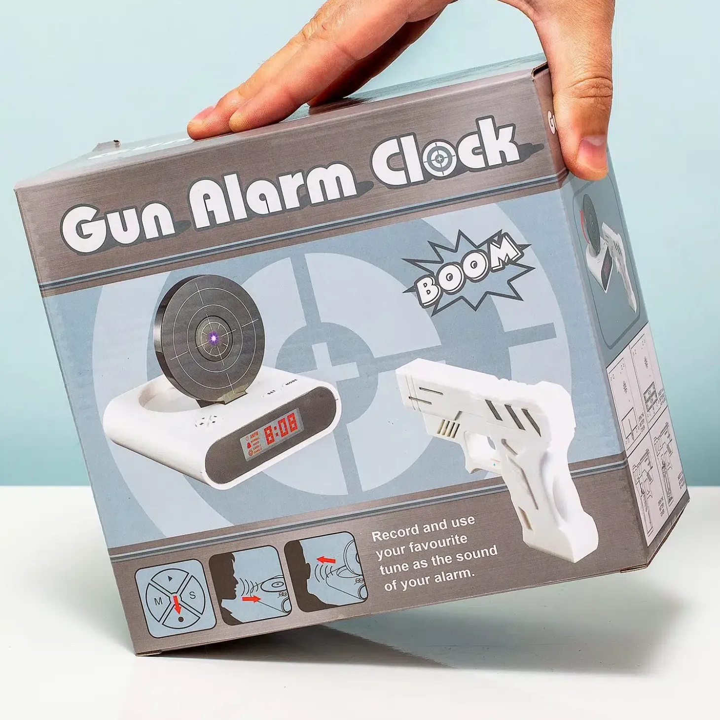 Gun alarmklok