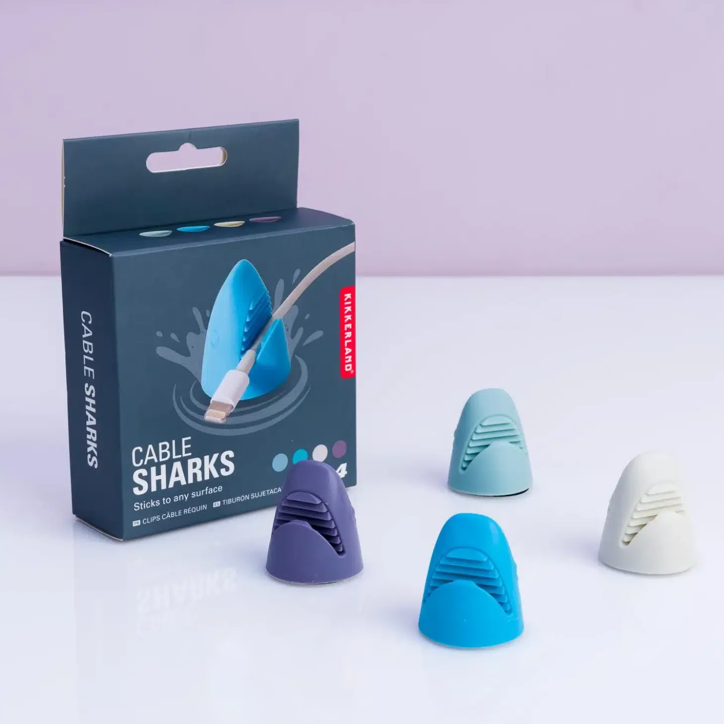 Haai Kabelhouder (Set Van 4)