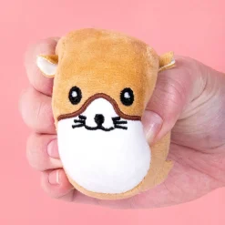 Hamster stressbal en schermreiniger