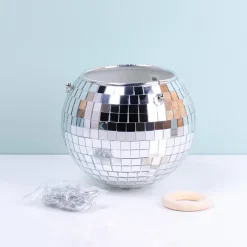 Hangende discobal bloempot