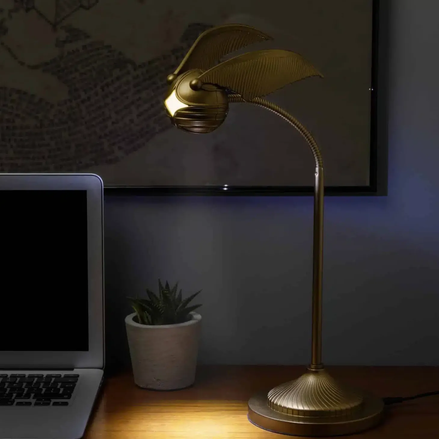 Harry Potter Golden Snitch bureaulamp