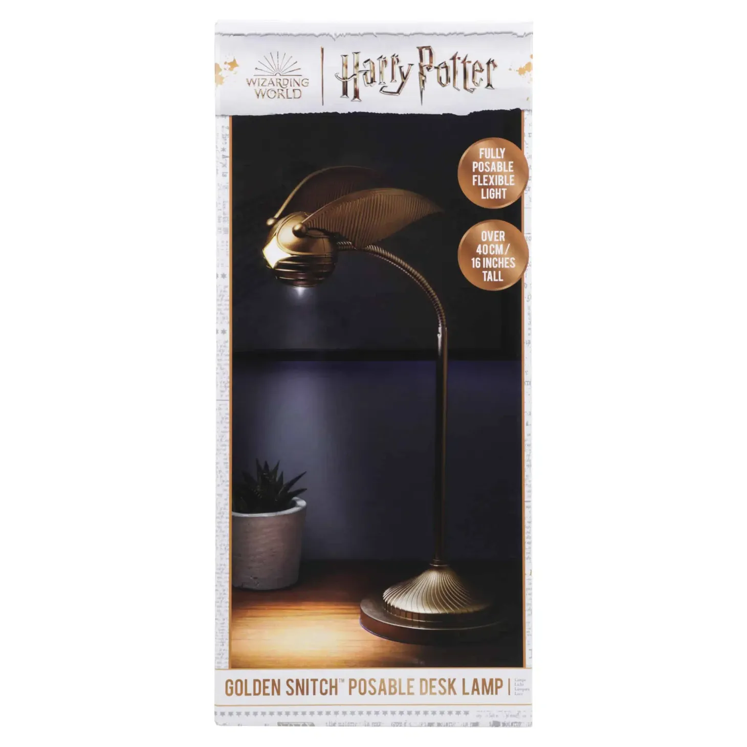 Harry Potter Golden Snitch bureaulamp