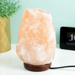 Himalaya zoutlamp met dimmer