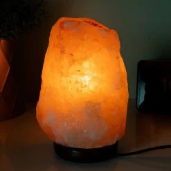 Himalaya zoutlamp met dimmer