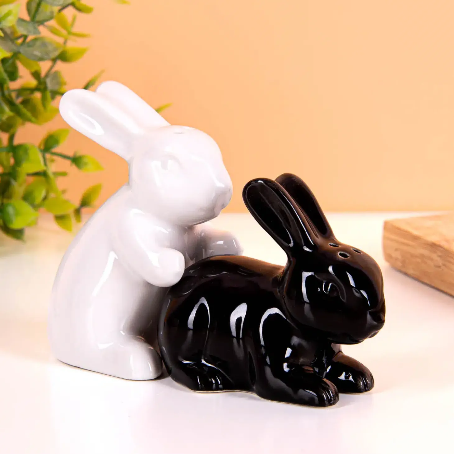 Horny rabbits peper- en zoutstel