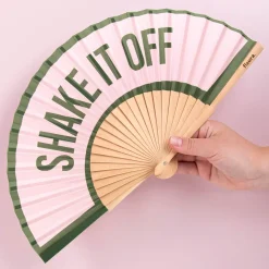 Houten waaier Shake It Off