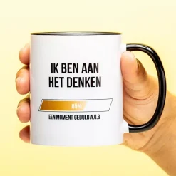 Ik ben aan het denken mok