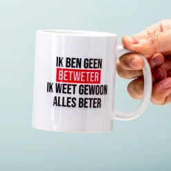 Ik Ben Geen Betweter Ik Weet Gewoon Alles Beter Mok