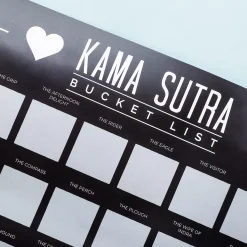 Kamasutra bucketlist poster