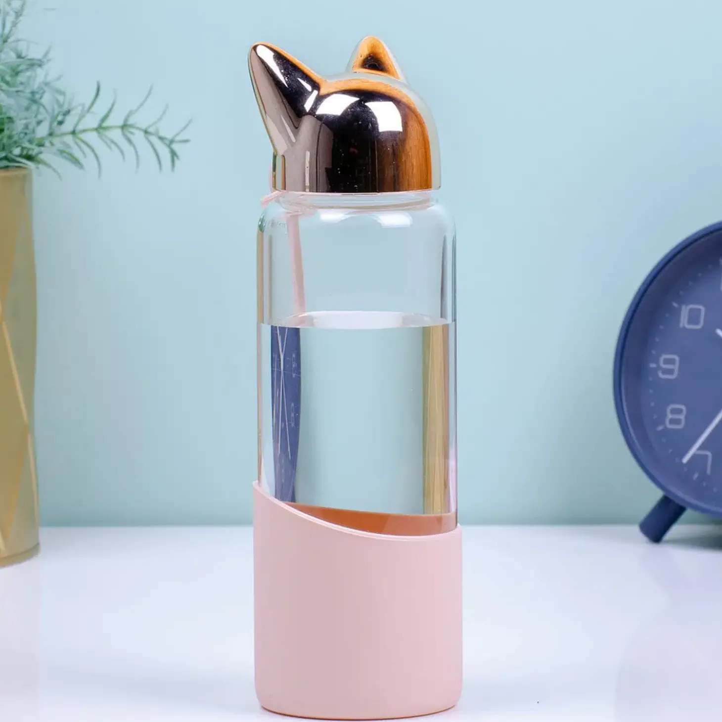Kat waterfles
