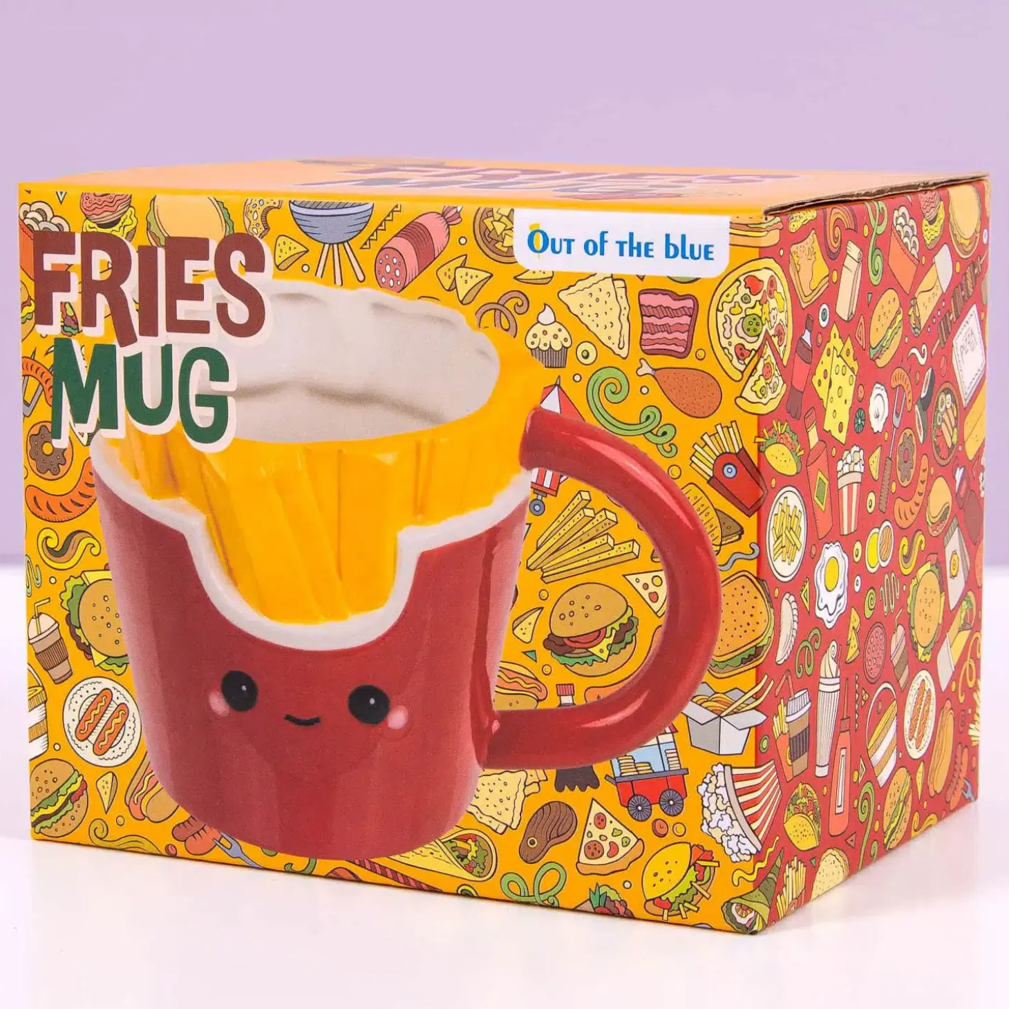 Kawaii French fries mok