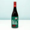 Kerst wijnfles All I want for Christmas is wine
