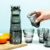 Kitty stapelbare glazen (set van 4)