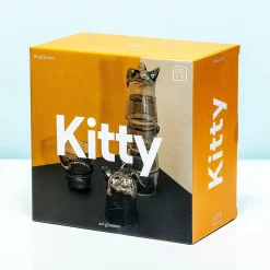 Kitty stapelbare glazen (set van 4)