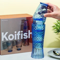 Koi glazen (set van 4)