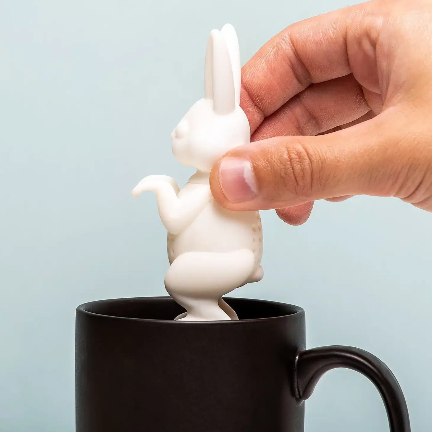 Konijn Beker En Tea Infuser