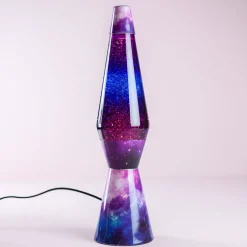 Lavalamp Galaxy Met Multicolor Lava En Glitters