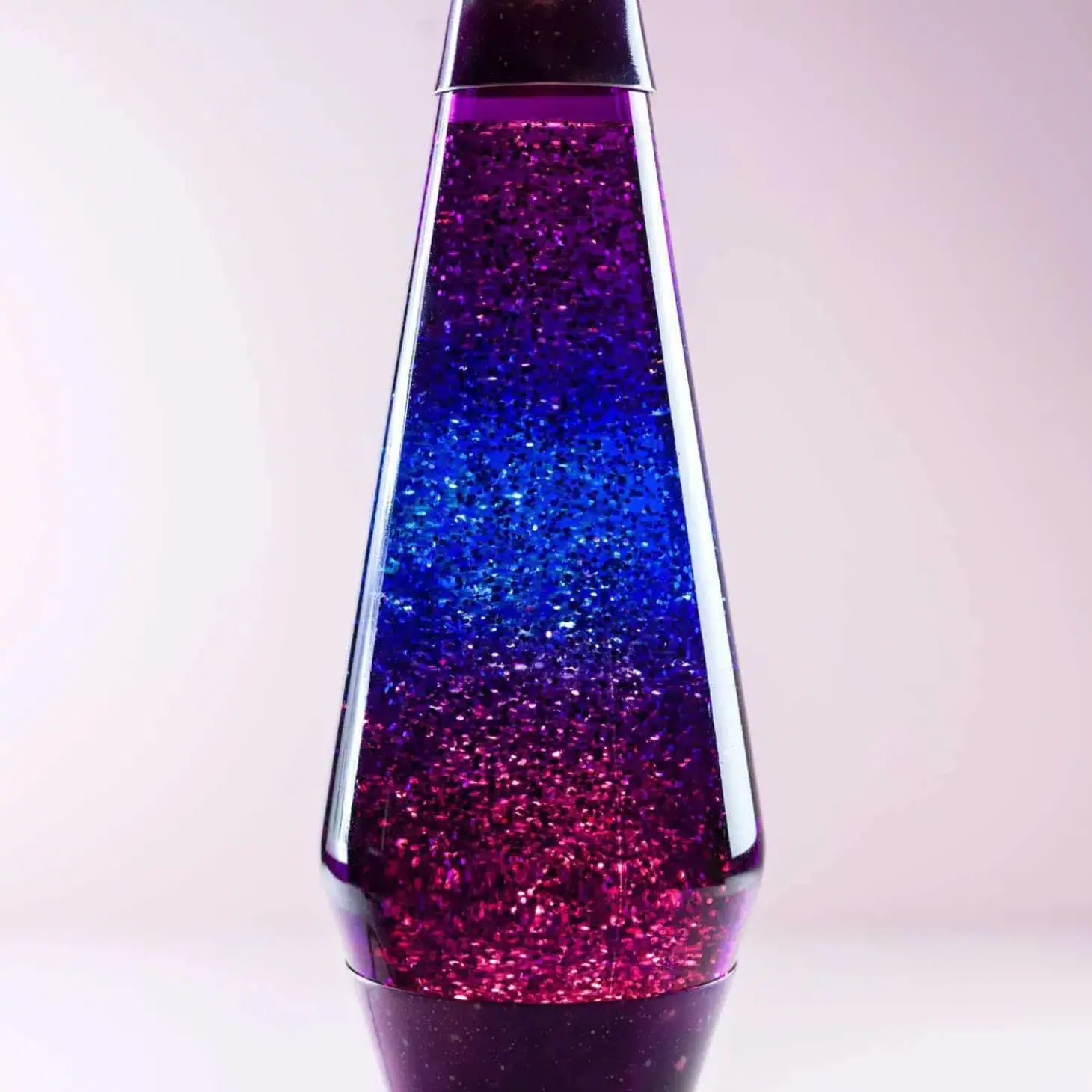 Lavalamp Galaxy Met Multicolor Lava En Glitters