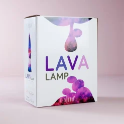 Lavalamp Galaxy Met Multicolor Lava En Glitters