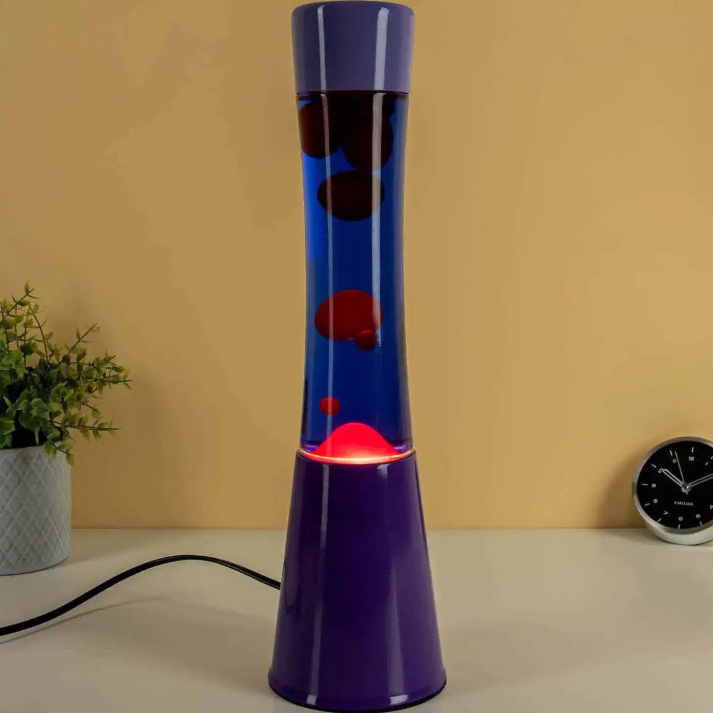 Lavalamp paars gradient