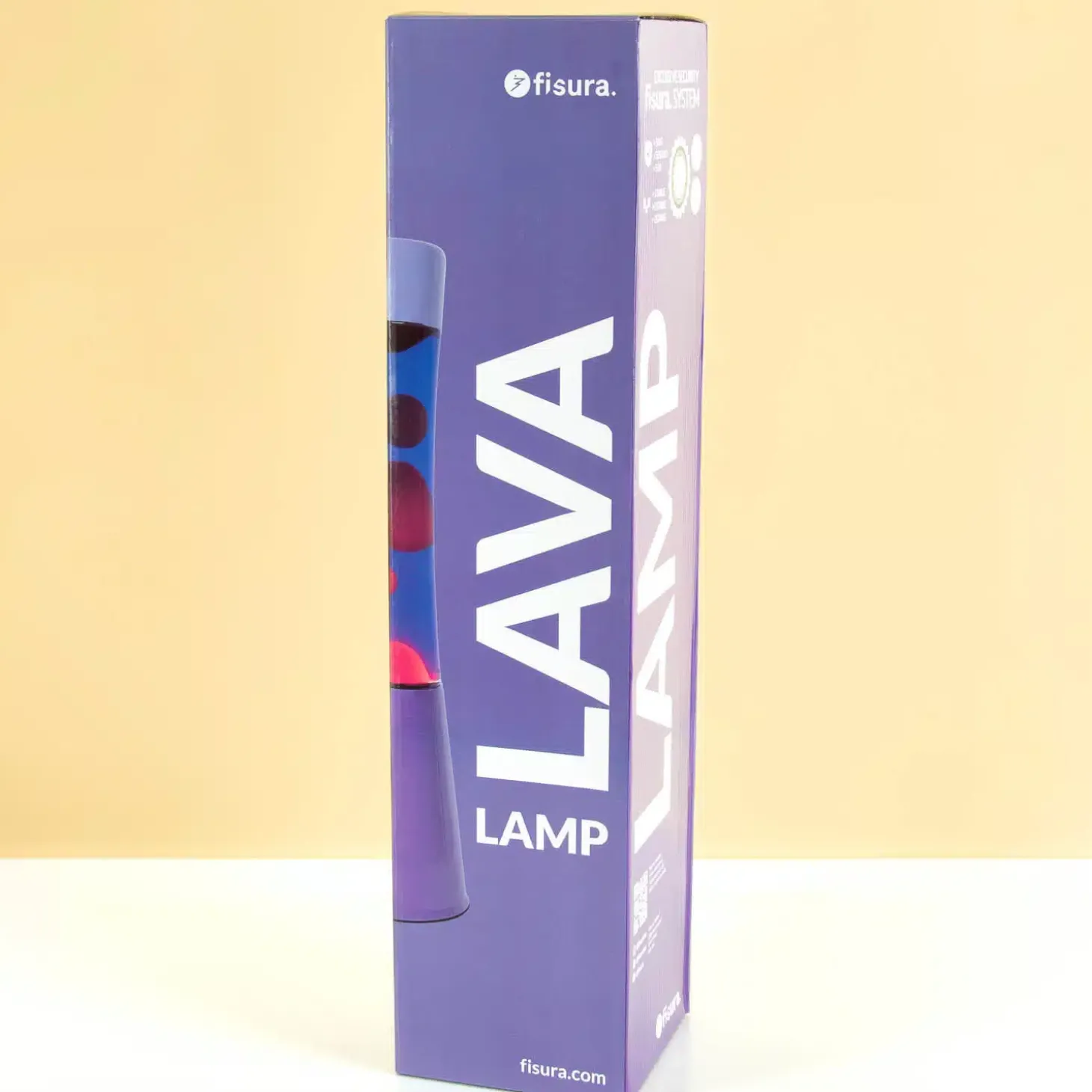 Lavalamp paars gradient