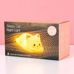 Liggende kat nachtlampje