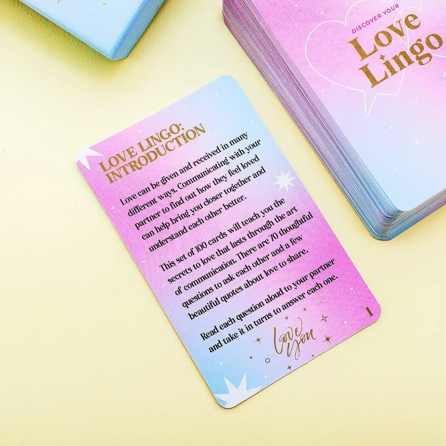 Love Lingo kaarten