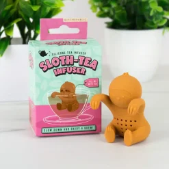 Luiaard tea infuser