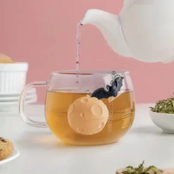 Maan en vleermuis tea infuser