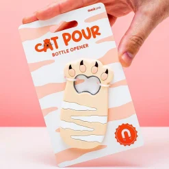 Magnetische kattenpoot flesopener
