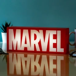 Marvel logo lamp