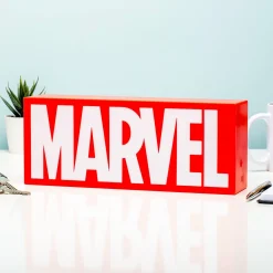 Marvel logo lamp