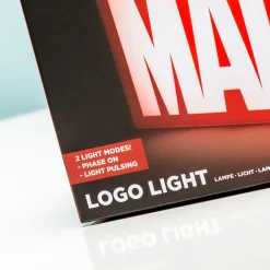 Marvel logo lamp