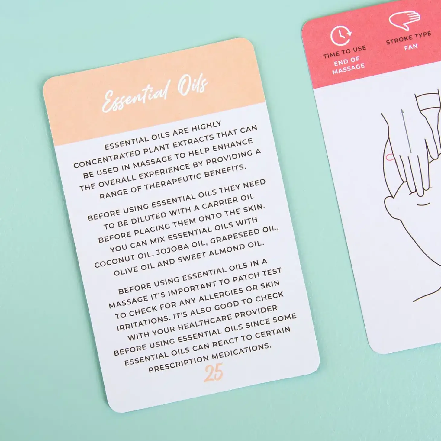 Mindful Massage kaarten