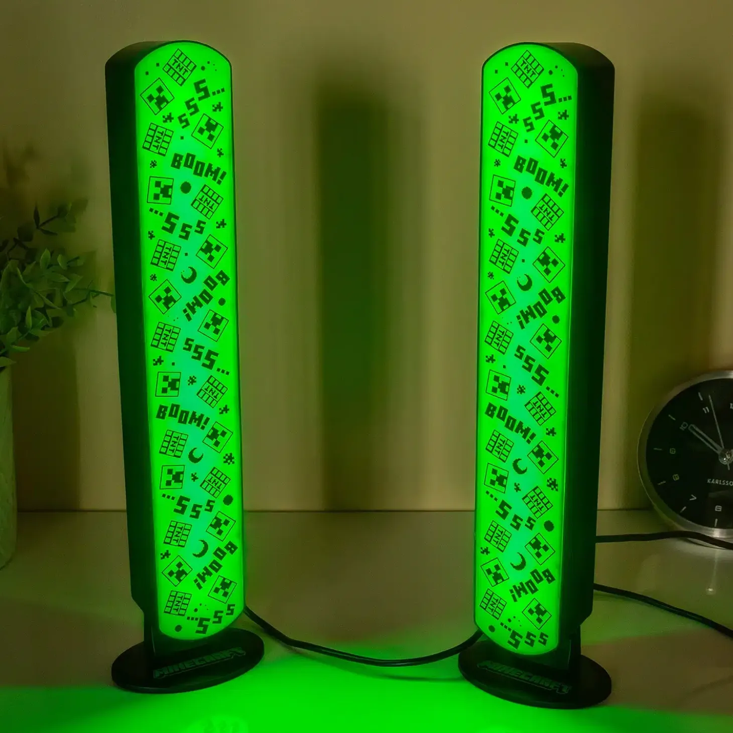 Minecraft Creeper lightbars (set van 2)