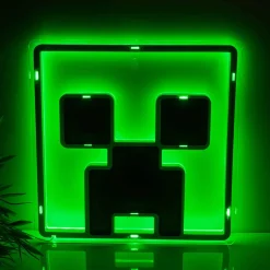 Minecraft Creeper muurlamp