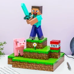 Minecraft Diorama lamp