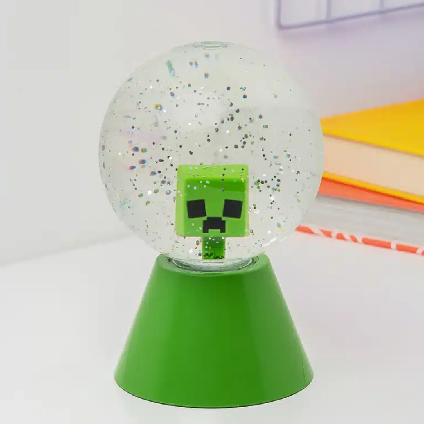 Minecraft LED glitter bal
