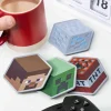 Minecraft Metalen onderzetters (set van 4)