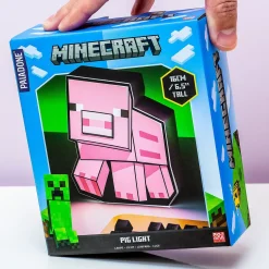 Minecraft Pig boxlamp