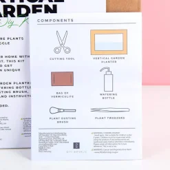 Mini DIY muurtuintje