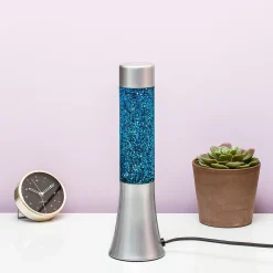 Mini lavalamp met glitters