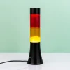 Mini lavalamp rood en geel