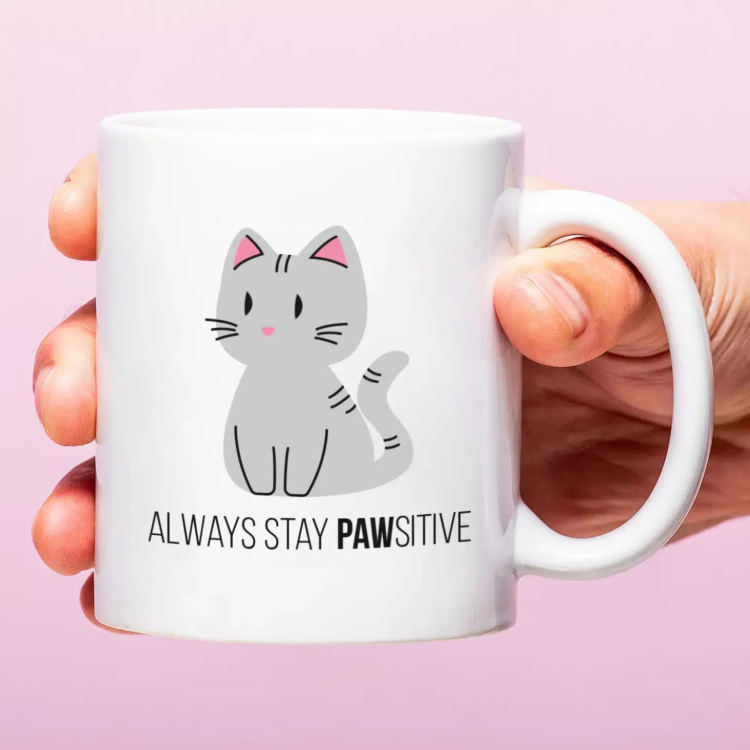 Mok Always Stay Pawsitive