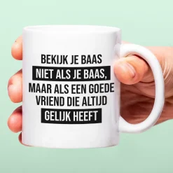 Mok Bekijk je baas niet als je baas
