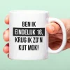 Mok Ben ik eindelijk jarig