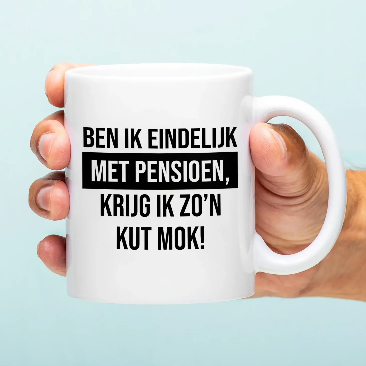 Mok Ben ik eindelijk met pensioen